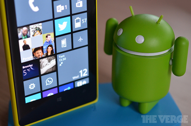 Android apps on Windows Phone