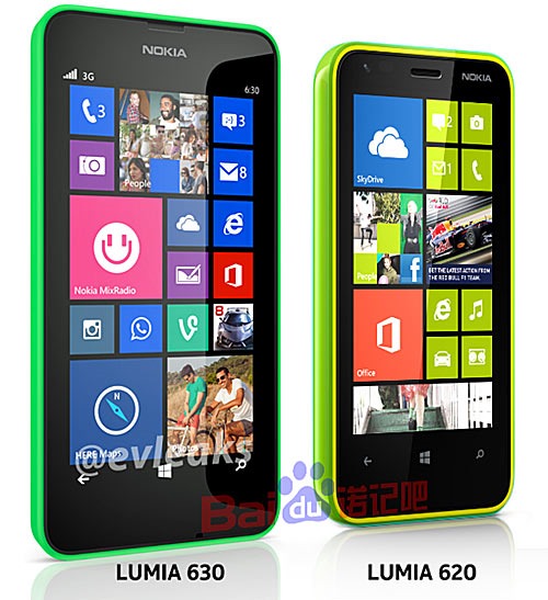 Nokia Lumia 630 и Lumia 620