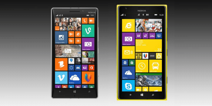 Nokia Lumia 930 and 1520