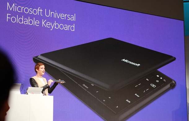 Microsoft universal foldable Bluetooth keyboard